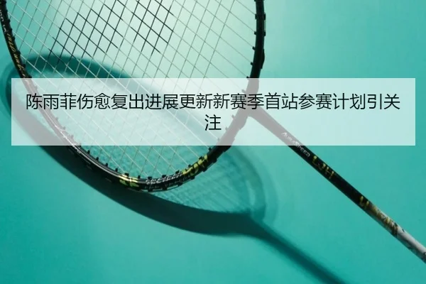 陈雨菲伤愈复出进展更新新赛季首站参赛计划引关注